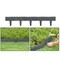 Cobbled Stone Outdoor Lawn Edging Gate 10pk Interlocking Stakes